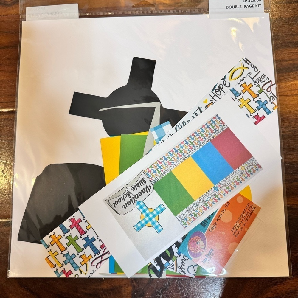 Kit a licious vacation bible school scrapbook kit. Design by: Lisa Papcsy
